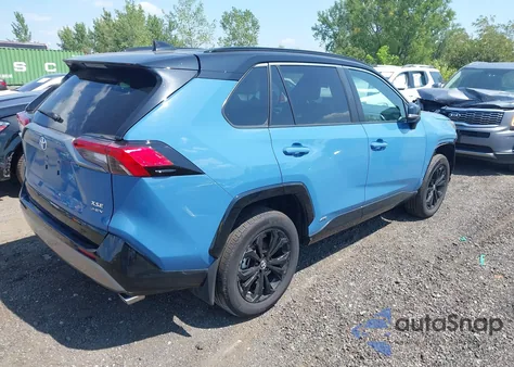 2025 Toyota Rav4 Hybrid Xse from USA, damaged, VIN 2T3E6RFV9SW086841